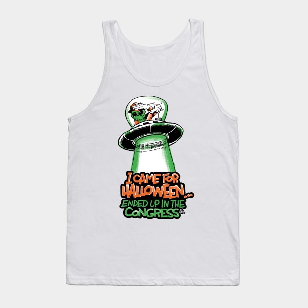I came for Halloween Tank Top by alexgallego